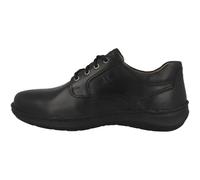 Josef Seibel Herren Halbschuhe New Anvers 06 – Weite K (Extra weit), Wechselfußbett, Schwarz 44