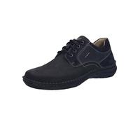 Josef Seibel Herren Bequemschuhe New Anvers 06,Weite K (Extra weit),Wechselfußbett,komfortweite,Schnuerschuhe,Schnuerer,schwarz,41 EU