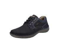 Josef Seibel Herren Bequemschuhe New Anvers 06,Weite K (Extra weit),Wechselfußbett,straßenschuhe,Strassenschuhe,dunkelblau,40 EU