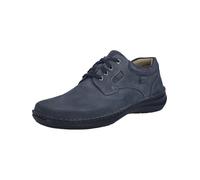 Josef Seibel Herren Businessschuhe New.Anvers.36,Weite K (Extra weit),Wechselfußbett,schnürschuhe,schnürer,Halbschuhe,Indigo,45 EU