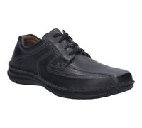 Schnürschuh JOSEF SEIBEL "Anvers 08", Herren, Gr. 41, schwarz, Nappaleder, Schuhe Schnürschuh, mit Wechselfußbett (26615515-41) schwarz