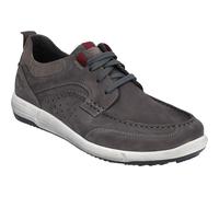 Josef Seibel Herren Sneaker Enrico 25 – Weite G, Wechselfußbett, Schnürer – Grau 42 EU