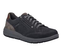 Josef Seibel Herren Low-Top Sneaker Giuseppe 08,Weite G (Normal),Wechselfußbett,Laufschuhe,schnürschuhe,schnürer,Indigo-Kombi,42 EU