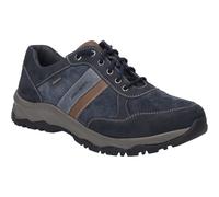Josef Seibel Herren Low-Top Sneaker Leroy 56,Weite H (Weit),Wechselfußbett,wasserdicht,Halbschuhe,straßenschuhe,Indigo-Kombi,42 EU