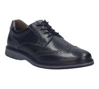 Schnürschuh JOSEF SEIBEL "Stuart 04, schwarz-kombi", Herren, Gr. 42, schwarz (schwarz, kombi), Obermaterial: 100% Rindsleder Leather cow., Schuhe Schnürschuh (20336235-42) schwarz, kombi