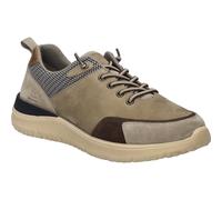 Schnürschuh JOSEF SEIBEL "Josef Seibel Halbschuhe Leder/Textil", Herren, Gr. 42, beige (sand), Leder, Textil, Schuhe Schnürschuh (98484311-42) sand