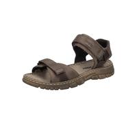 Josef Seibel Herren Klassische Sandalen Brendan 01,Weite G (Normal),klettsandalen,bequem,Sommerschuhe,Freizeitschuhe,braun,43 EU