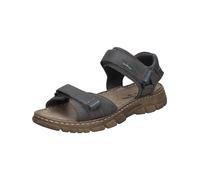 Josef Seibel Herren Klassische Sandalen Brendan 01,Weite G (Normal),offene Schuhe,Strandschuhe,Sandaletten,klettsandalen,Asphalt,45 EU