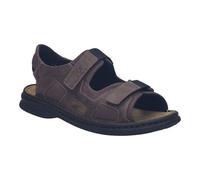 Sandale JOSEF SEIBEL "Max 61, moro", Herren, Gr. 45, braun (moro), Obermaterial: 80% Rindsleder Leather cow. 20% Textilmaterial TEXMAT., Schuhe Sandale (89539330-45) moro