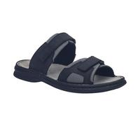 Sandale JOSEF SEIBEL "Max 75, schwarz-kombi", Herren, Gr. 44, schwarz (schwarz, kombi), Obermaterial: 80% Rindsleder Leather cow. 20% Textilmaterial TEXMAT., Schuhe Sandale (94045366-44) schwarz, komb