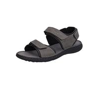 Josef Seibel Herren Klassische Sandalen Vincent 09,Weite G (Normal),Freizeitschuhe,offene Schuhe,Strandschuhe,Grau (Asphalt-Kombi),43 EU