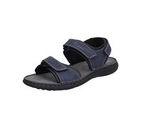 Josef Seibel Herren Klassische Sandalen Vincent 09,Weite G (Normal),Sandaletten,klettsandalen,Sommerschuhe,Blau (Jeans-Kombi),44 EU