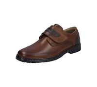 Josef Seibel Herren Kletthalbschuhe Alastair 02,Weite K (Extra weit),Wechselfußbett,freizeitschuhe,sportschuhe,cognac-kombi,44 EU