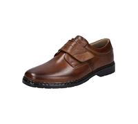 Josef Seibel Herren Kletthalbschuhe Alastair 16,Weite K (Extra weit),Wechselfußbett,Klettverschluss,Klettschuhe,Sneaker,Cognac,49 EU