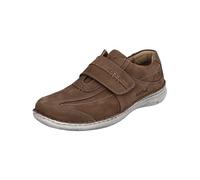 Josef Seibel Herren Kletthalbschuhe ALEC,Weite K (Extra weit),Wechselfußbett,Freizeitschuhe,Sportschuhe,Castagne,40 EU