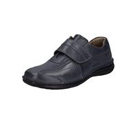 Josef Seibel Herren Kletthalbschuhe ALEC,Weite K (Extra weit),Wechselfußbett,Sneaker,Freizeitschuhe,Sportschuhe,Blau (Ocean),42 EU
