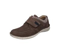 Josef Seibel Herren Kletthalbschuhe Anvers 93,Weite K (Extra weit),Wechselfußbett,Sneaker,Freizeitschuhe,braun-Kombi,40 EU