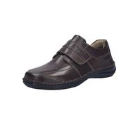 Josef Seibel Herren Kletthalbschuhe New Anvers 02,Weite K (Extra weit),Wechselfußbett,Klettschuhe,Strassenschuhe,Sneaker,Tabak,40 EU