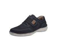 Josef Seibel Halbschuh New Anvers 83 – Weite K, Wechselfußbett, Klettverschluss, Dunkelblau 45
