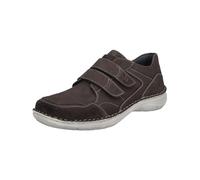 Josef Seibel Herren Kletthalbschuhe New Anvers 85,Weite K (Extra weit),Wechselfußbett,Klettschuhe,Strassenschuhe,Sneaker,Moro,42 EU