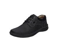Josef Seibel Herren Low-Top Sneaker Anvers 36,Weite K (Extra weit),Wechselfußbett,Sportschuhe,Freizeitschuhe,Turnschuhe,schwarz / 100,41 EU