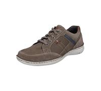 Josef Seibel Herren Low-Top Sneaker Anvers 42,Weite K (Extra weit),Wechselfußbett,Sportschuhe,Freizeitschuhe,Braun (Vulcano-Kombi),42 EU