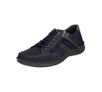 Josef Seibel Herren Low-Top Sneaker Anvers 87,Weite K (Extra weit),Wechselfußbett,straßenschuhe,Strassenschuhe,Indigo-Kombi,41 EU