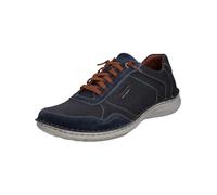 Josef Seibel Herren Sneaker Anvers 97 – Weite K (Extra weit) – Wechselfußbett – Indigo-Kombi 43