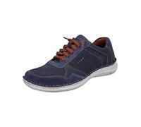 Josef Seibel Herren Low-Top Sneaker Anvers 97,Weite K (Extra weit),Wechselfußbett,schnürer,Halbschuhe,straßenschuhe,Ocean,41 EU