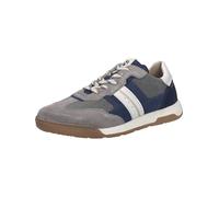 Josef Seibel Herren Low-Top Sneaker Blake.02,Weite H (Weit),Wechselfußbett,Freizeitschuhe,Turnschuhe,Laufschuhe,blau-Multi,42 EU