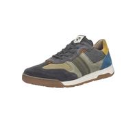 Josef Seibel Herren Low-Top Sneaker Blake.02,Weite H (Weit),Wechselfußbett,straßenschuhe,Strassenschuhe,Sportschuhe,Oliv-Multi,45 EU