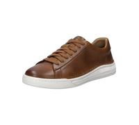 Josef Seibel Herren Low-Top Sneaker Cleve 02,Weite G (Normal),Wechselfußbett,straßenschuhe,Strassenschuhe,Sportschuhe,Castagne,44 EU
