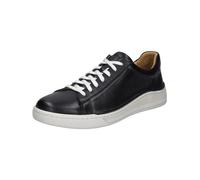 Josef Seibel Herren Low-Top Sneaker Cleve 02,Weite G (Normal),Wechselfußbett,straßenschuhe,Strassenschuhe,Sportschuhe,schwarz,45 EU