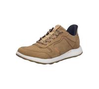 Slip-On Sneaker JOSEF SEIBEL "Clint 03", Herren, Gr. 44, nussbraun, Nubukleder, Schuhe, Slipper, Komfortschuh mit elastischen Schnürsenkeln, G-Weite (21950032-44) nussbraun