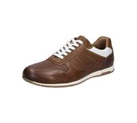 Josef Seibel Herren Low-Top Sneaker Colby 01,Weite G (Normal),Wechselfußbett,schnürschuhe,schnürer,Halbschuhe,Cognac,45 EU
