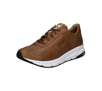 Josef Seibel Herren Low-Top Sneaker Donald 01,Weite G (Normal),Wechselfußbett,Turnschuhe,Laufschuhe,schnürschuhe,Braun (Camel-Kombi),47 EU