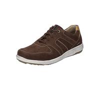 Josef Seibel Herren Low-Top Sneaker Enrico 28,Weite G (Normal),Wechselfußbett,Sportschuhe,Freizeitschuhe,Braun (Brandy-Kombi),41 EU