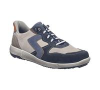 Josef Seibel Herren Low-Top Sneaker Enrico.34,Weite G (Normal),Wechselfußbett,schnürer,Halbschuhe,straßenschuhe,Indigo-Multi,43 EU