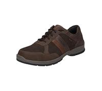 Josef Seibel Herren Low-Top Sneaker Lenny 51,Weite K (Extra weit),Wechselfußbett,wasserdicht,schnürschuhe,braun-Kombi,44 EU
