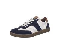 Josef Seibel Herren Low-Top Sneaker Lio.05,Weite G (Normal),Wechselfußbett,Sportschuhe,Freizeitschuhe,dunkelblau-Kombi,42 EU