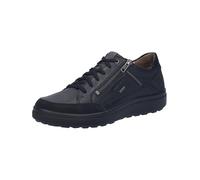 Josef Seibel Herren Low-Top Sneaker Maddox.51,Weite G (Normal),Wechselfußbett,wasserdicht,schnürschuhe,schnürer,schwarz-Kombi,47 EU