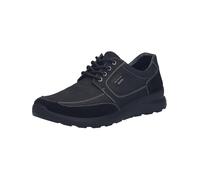 Josef Seibel Schnürschuh Marley 51 Herren Nubuk-/Veloursleder Wechselfußbett wasserdicht schwarz G 46