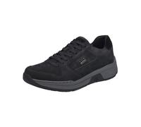Josef Seibel Herren Low-Top Sneaker Mitchell 50,Weite H (Weit),Wechselfußbett,wasserdicht,Sportschuhe,Freizeitschuhe,schwarz,47 EU