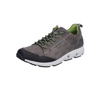 Josef Seibel Herren Low-Top Sneaker Noah 54,Weite G (Normal),Wechselfußbett,wasserdicht,Freizeitschuhe,schnürer,Grau (Asphalt-Kombi),45 EU