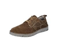 Josef Seibel Herren Low-Top Sneaker Ruben 49,Weite G (Normal),Wechselfußbett,schnürschuhe,schnürer,Halbschuhe,braun,43 EU
