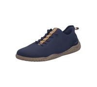 Slip-On Sneaker JOSEF SEIBEL "Wallace 05", Herren, Gr. 41, nachtblau, Textil, Veloursleder, Schuhe, Slipper, Komfortschuh mit elastischen Schnürsenkeln, G-Weite (97638536-41) nachtblau