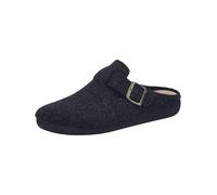 Josef Seibel Herren Pantoffeln Carson.01,Weite G (Normal),Wechselfußbett,Freizeitschuhe,bequem,Schlupfschuhe,Slides,anthrazit,46 EU