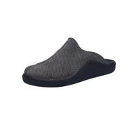 Josef Seibel Herren Pantoffeln Monaco.220, Männer Hausschuhe,Weite H (Weit),House-Slipper,patschen,schlapfen,drinnen,anthrazit,46 EU