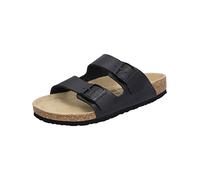 Josef Seibel Herren Pantoletten Bernard 01, Männer Hausschuhe,Weite G (Normal),Sandalen,Sommerschuhe,Slides,Mules,schwarz-Kombi,40 EU