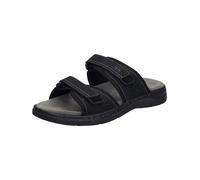 Josef Seibel Herren Riemchensandalen Marlon 01,Weite G (Normal),Wechselfußbett,offene Schuhe,Strandschuhe,Sandaletten,schwarz,44 EU
